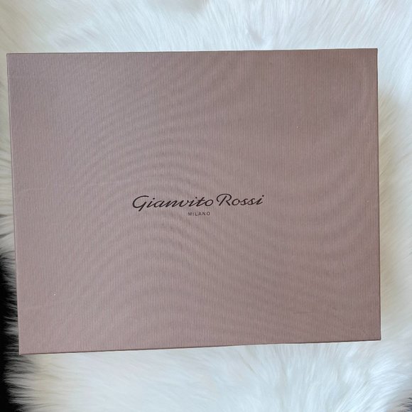 Gianvito Rossi Women's Black Imogen Bootie 105 Vinyl Size 38.5 - Picture 10 of 12